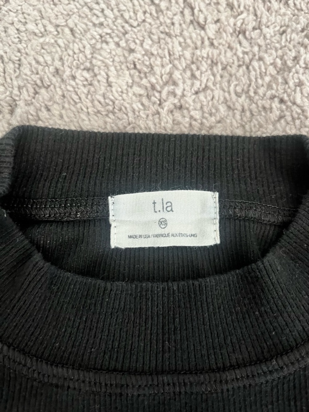 t.la Blank Ribbed Tank - Picture 2 of 5